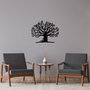 Wallity Monumental Tree 18 Escultura de Pared Negra